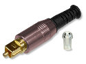 Fiber Optics 51 0200 FO-5  Digital Audio High-performance Metal Connector