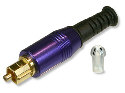 Fiber Optics 51 0215 FO-5 - Digital Audio High-performance Metal Connector