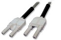 Fiber Optics IF 1N2Q-0-3 VL/VL Heavy Duty Duplex Patchcord 0.30 m