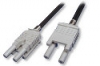 Fiber Optics IF 1L2L-0-4 VL/VL General Purpose Duplex Straight Through patchcords w duplex connectors -  0.40 m