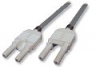 Fiber Optics IF 1N2M-0-2 VL/VL Medical Grade Duplex patchcord with non-latching duplex connectors 0.2 m