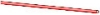 Fiber Optics 81 0055 - Fluorescent Red 2.5 mm diameter Polystyrene